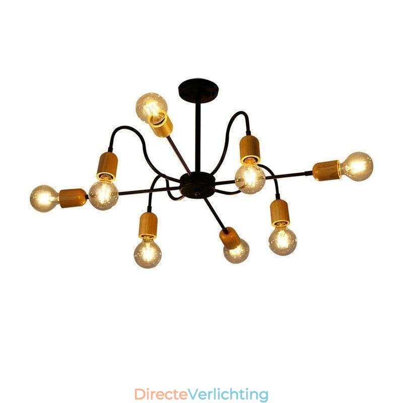 Hedendaagse creatieve ijzeren hanglamp Spider kroonluchter