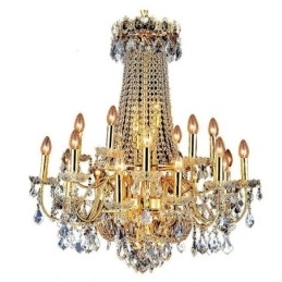 Europese luxe kristallen kroonluchter duplex trap hanglamp