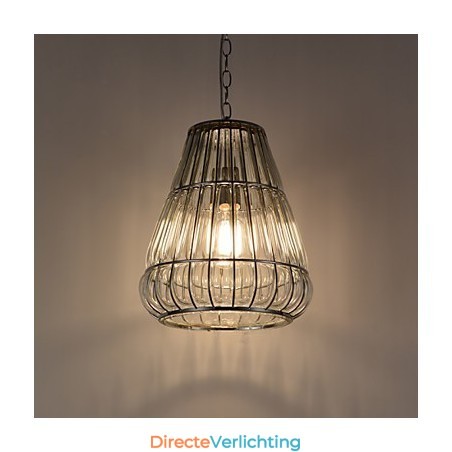 Moderne eigentijdse kroonluchter van chroomglas Moderne eigentijdse kroonluchter van chroomglas