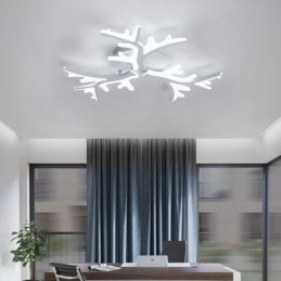 Moderne minimalistische plafondlamp met gewei-inbouw