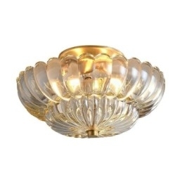 Moderne plafondlamp met Lotus-basis