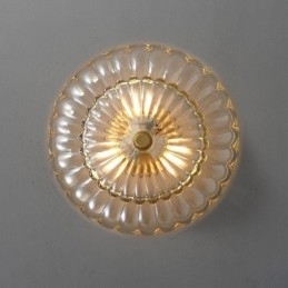 Moderne plafondlamp met Lotus-basis