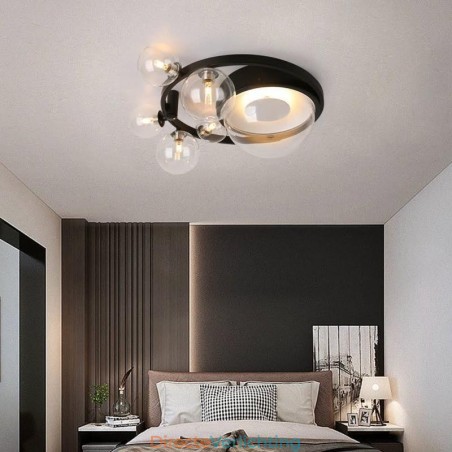 Moderne minimalistische decoratieve plafondlamp van glas Moderne minimalistische decoratieve plafondlamp van glas