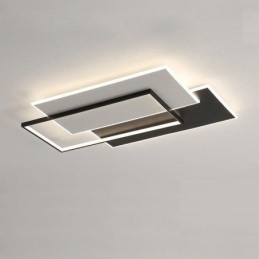 Minimalistische vierkante plafondlamp van acryl