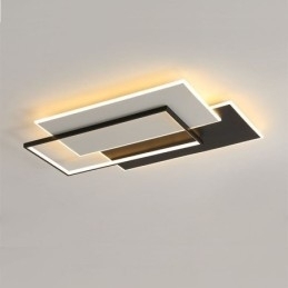 Minimalistische vierkante plafondlamp van acryl