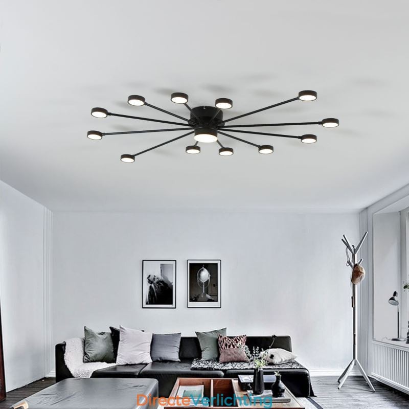 Moderne minimalistische plafondlamp van acryl met kap