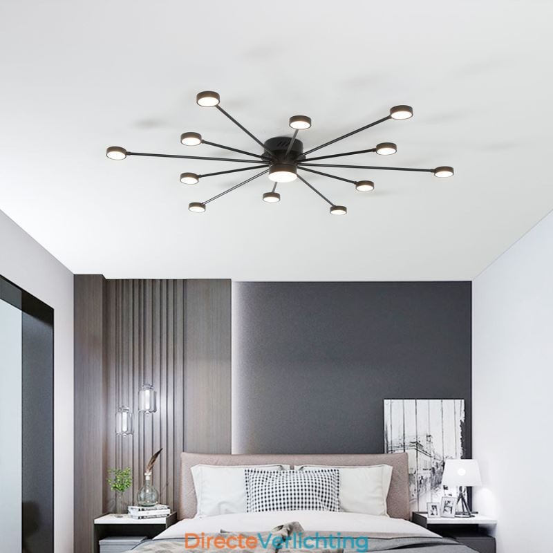 Moderne minimalistische plafondlamp van acryl met kap
