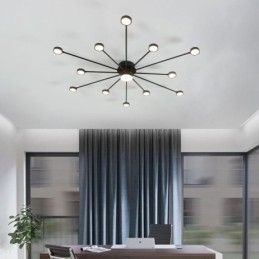 Moderne minimalistische plafondlamp van acryl met kap