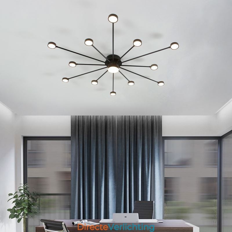 Moderne minimalistische plafondlamp van acryl met kap