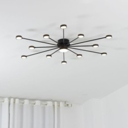 Moderne minimalistische plafondlamp van acryl met kap