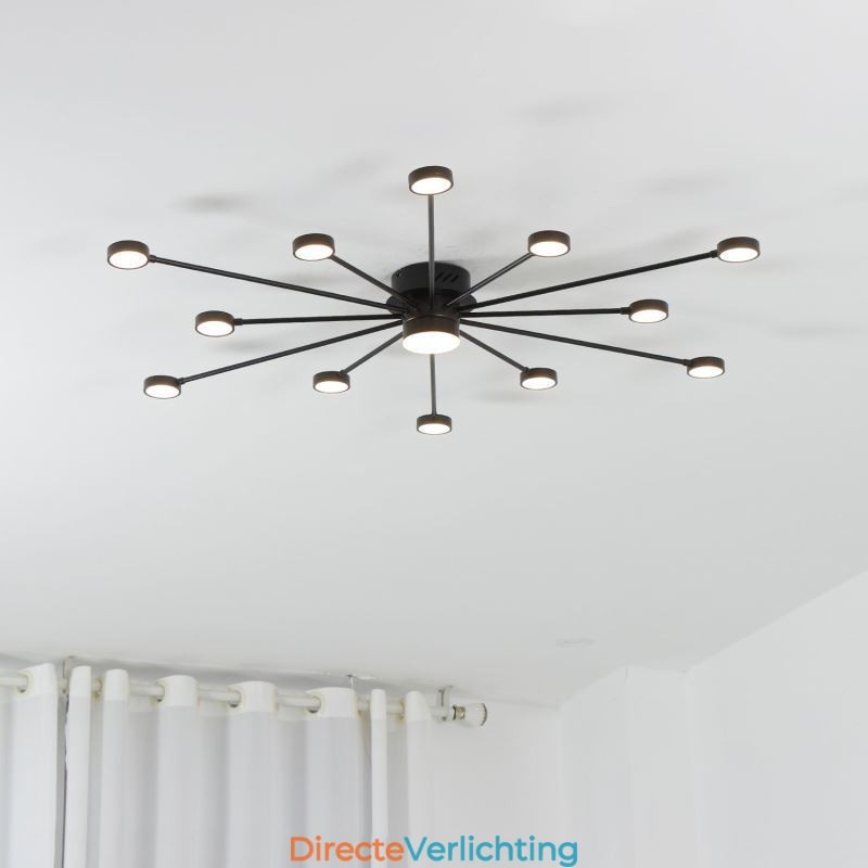 Moderne minimalistische plafondlamp van acryl met kap