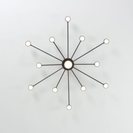 Moderne minimalistische plafondlamp van acryl met kap