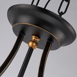 Retro Minimalistische Plafondlampen Europese Stijl Glazen Plafondlampen Lamp