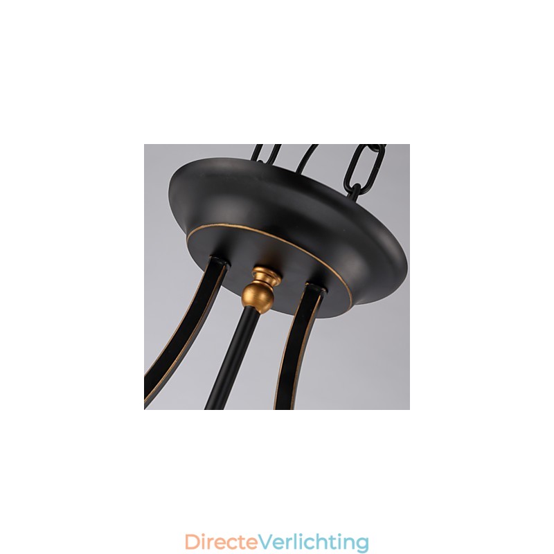Retro Minimalistische Plafondlampen Europese Stijl Glazen Plafondlampen Lamp