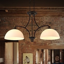 Retro Minimalistische Plafondlampen Europese Stijl Glazen Plafondlampen Lamp