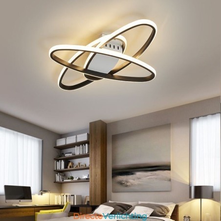 Minimalistische plafondlamp met plafondmontage in de vorm van een planeet Minimalistische plafondlamp met plafondmontage in de vorm van een planeet