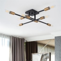 Landelijke Retro Plafondlamp in Amerikaanse Industriële Stijl, Decoratieve Plafondlamp
