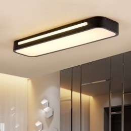 Moderne plafondlamp van acryl met inbouwmontage