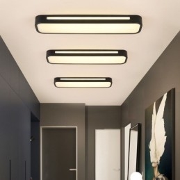 Moderne plafondlamp van acryl met inbouwmontage