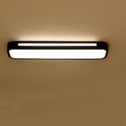 Moderne plafondlamp van acryl met inbouwmontage