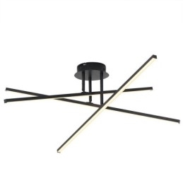 Moderne eenvoudige plafondlamp van aluminium met kunststrips