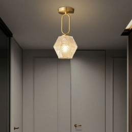 Moderne, inbouw glazen huisverlichting, creatieve plafondlamp