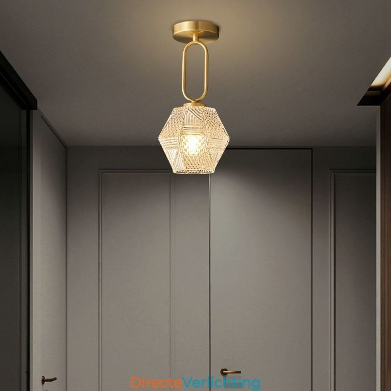Moderne, inbouw glazen huisverlichting, creatieve plafondlamp