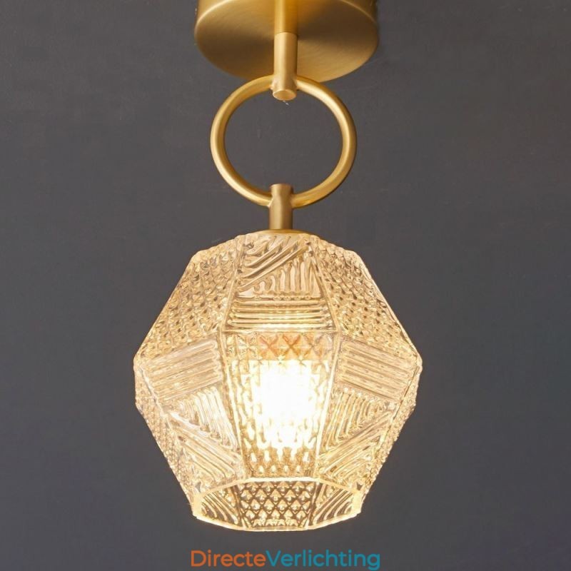 Moderne, inbouw glazen huisverlichting, creatieve plafondlamp