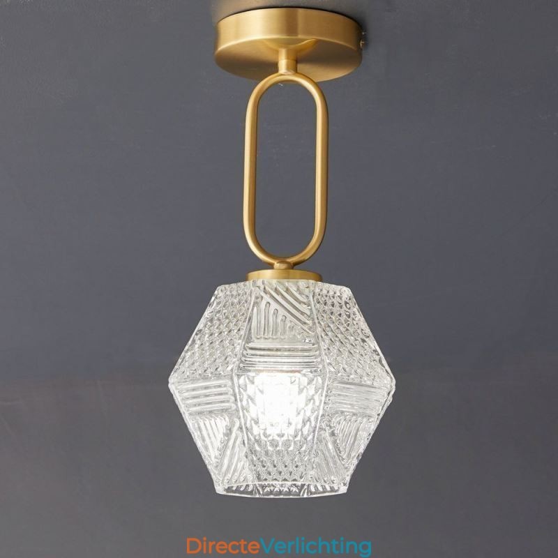 Moderne, inbouw glazen huisverlichting, creatieve plafondlamp