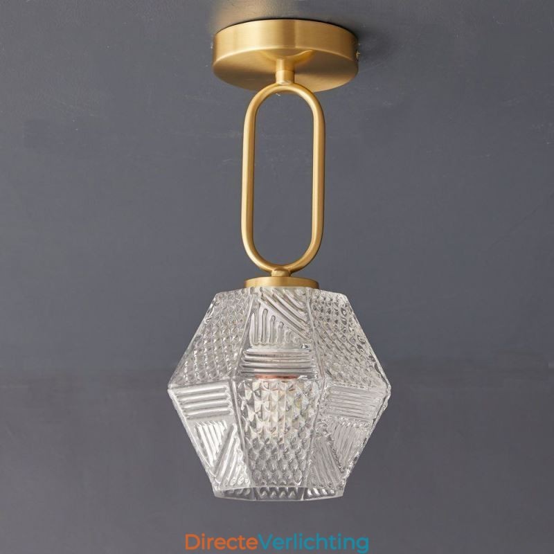 Moderne, inbouw glazen huisverlichting, creatieve plafondlamp