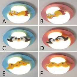 Cartoon Flush Mount Moderne Decoratieve Plafondlamp