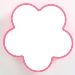 Cartoon Plafondlamp Moderne Bloem Inbouw