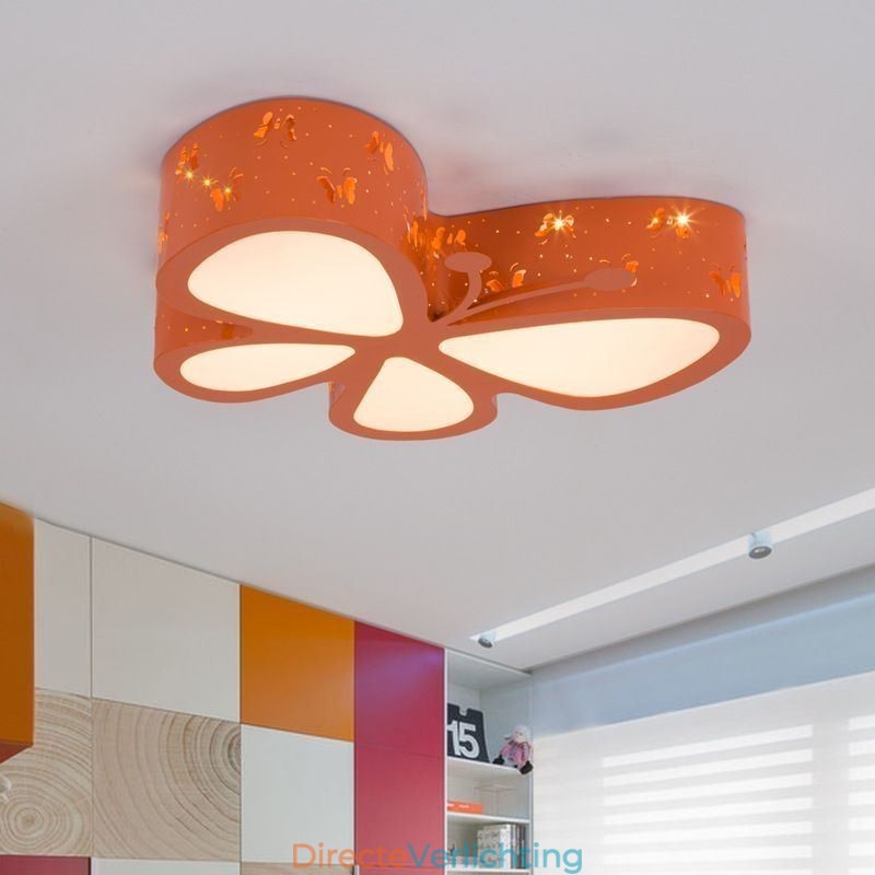 Butterfly Flush Mount moderne metalen plafondarmatuur