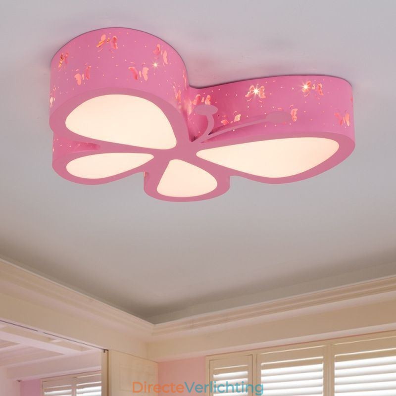 Butterfly Flush Mount moderne metalen plafondarmatuur