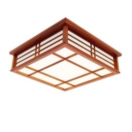 Retro Plafondlamp Decoratieve Houten Plafondlamp