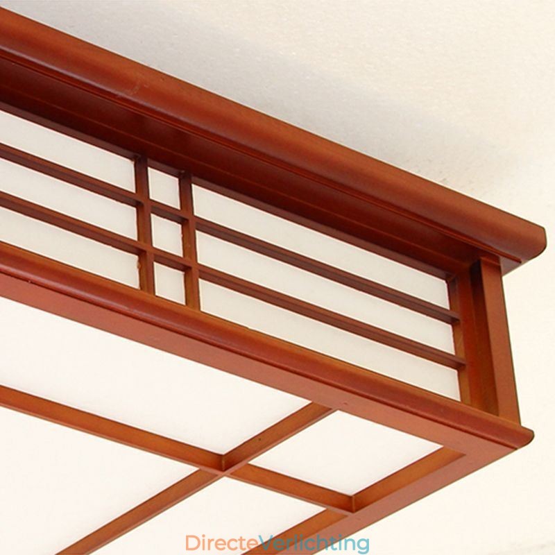 Retro Plafondlamp Decoratieve Houten Plafondlamp