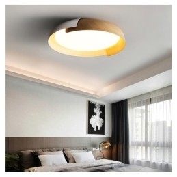 Moderne plafondlamp, ronde plafondlamp van acryl
