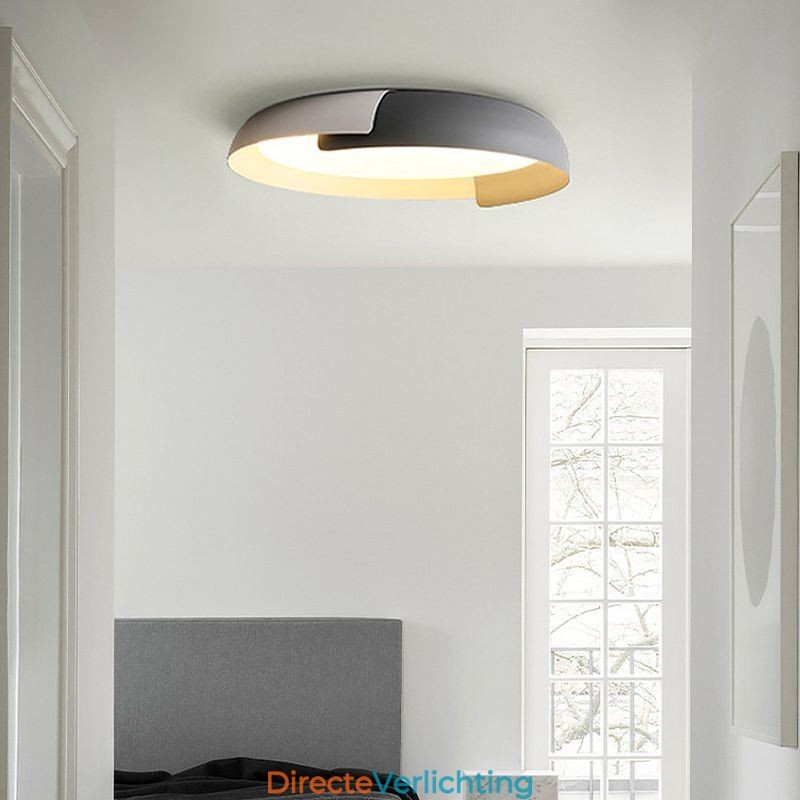Moderne plafondlamp, ronde plafondlamp van acryl