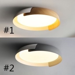 Moderne plafondlamp, ronde plafondlamp van acryl