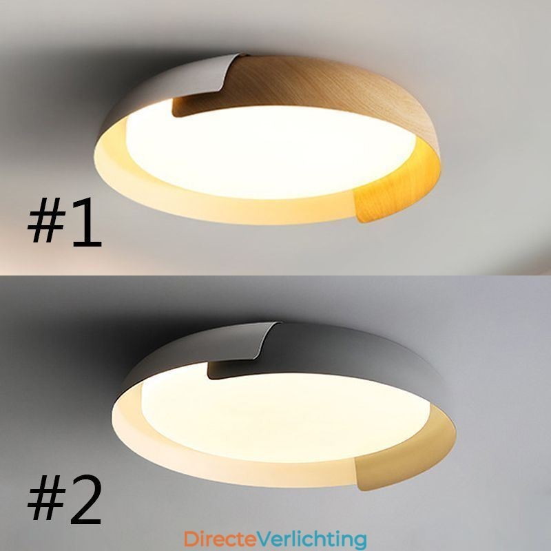 Moderne plafondlamp, ronde plafondlamp van acryl