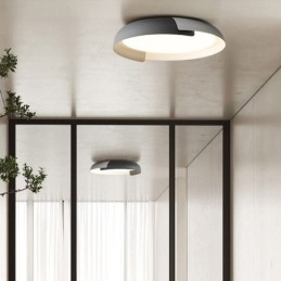 Moderne plafondlamp, ronde plafondlamp van acryl