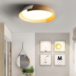Moderne plafondlamp, ronde plafondlamp van acryl