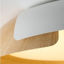 Moderne plafondlamp, ronde plafondlamp van acryl