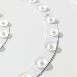 Moderne plafondlamp, ronde plafondlamp van acryl