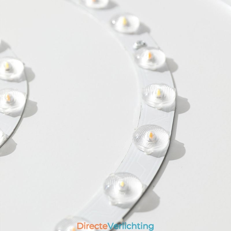 Moderne plafondlamp, ronde plafondlamp van acryl