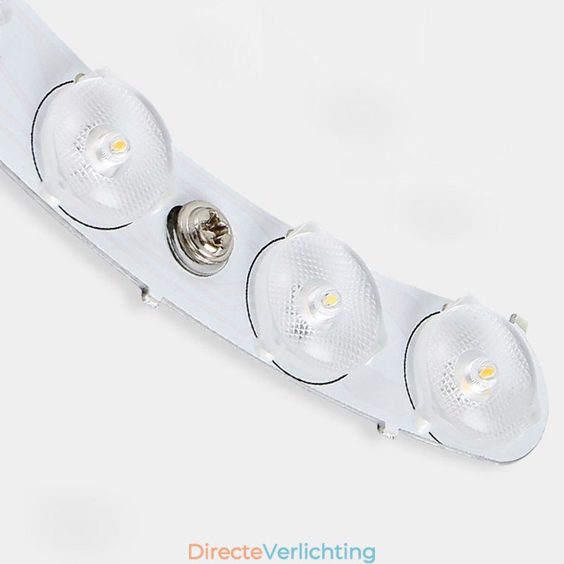 Moderne plafondlamp Houten acryl ronde plafondlamp