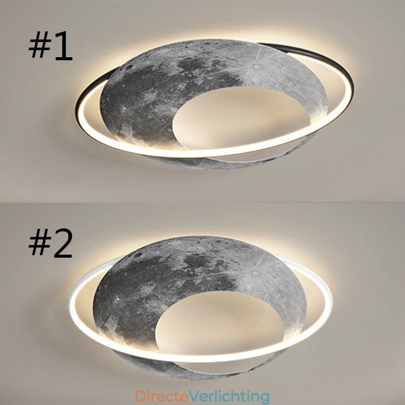 Plafondlamp inbouw maan plafondlamp