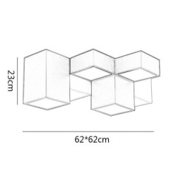 Moderne plafondlamp Rubik's Cube plafondverlichting