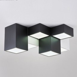 Moderne plafondlamp Rubik's Cube plafondverlichting