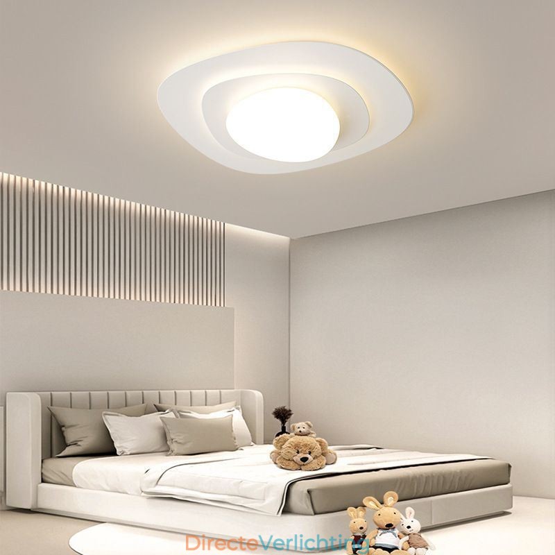 Nordic Plafondlamp Gegolfde Plafondlamp